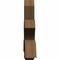 Ekena Millwork Davenport Timber Gable Bracket, Western Red Cedar, 48"W x 30"H x 5 1/2"D x 5 1/2"F, 15/12 Pitch GBW048X30X0606DAV00SWR - alternate 2